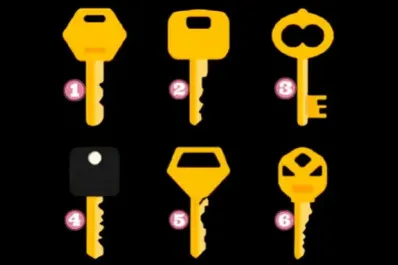 Test de personalidad: la llave que elijas revelará si sos una persona fuerte y decidida