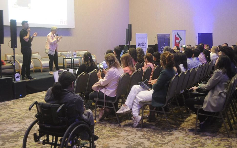 IMPACTO DEL LIDERAZGO FEMENINO. Silvia Chus presentó un novedoso proyecto con perspectiva de género. la gaceta / fotos de antonio ferroni