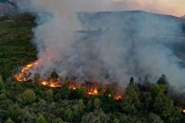 Gran parte del país está bajo riesgo muy alto o extremo de incendios forestales