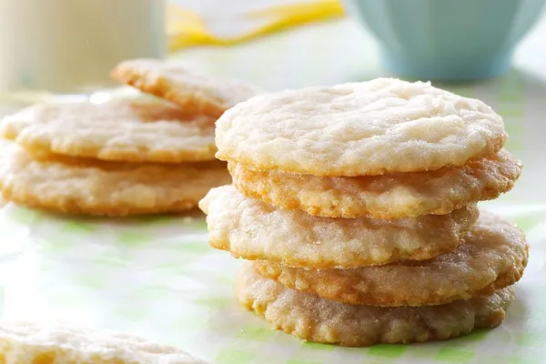 Galletas de limón sin horno: una receta que no lleva harinas y se prepara con solo tres ingredientes