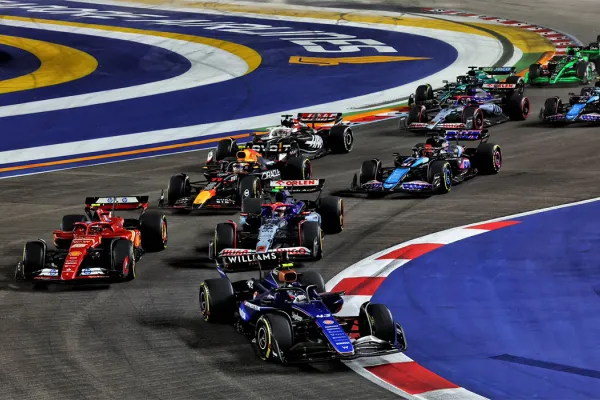 Franco Colapinto terminó 11° en el GP de Singapur de la Fórmula 1