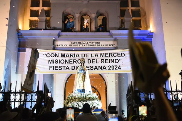 VIDEO. Los detalles de la celebración de la fiesta de la Virgen Generala de La Merced