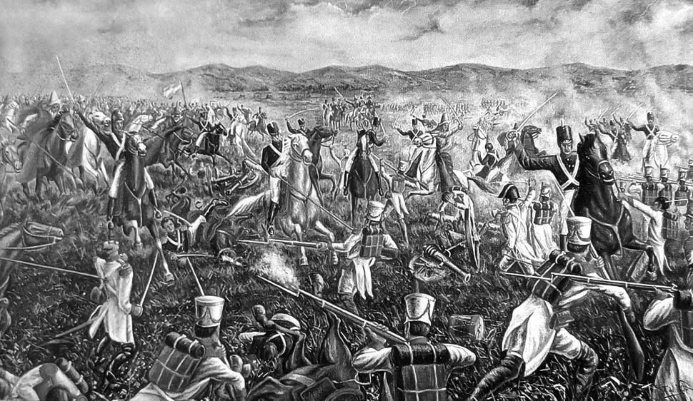 LA BATALLA DE TUCUMÁN. Perteneciente al Complejo Museográfico Enrique Udaondo (Lujan).