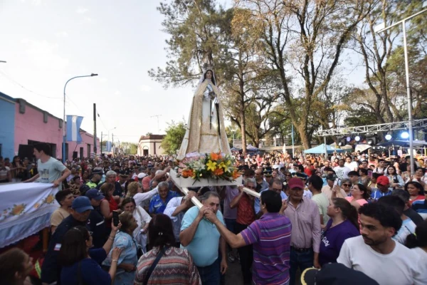 En el Sur también honraron a la Virgen de la Merced