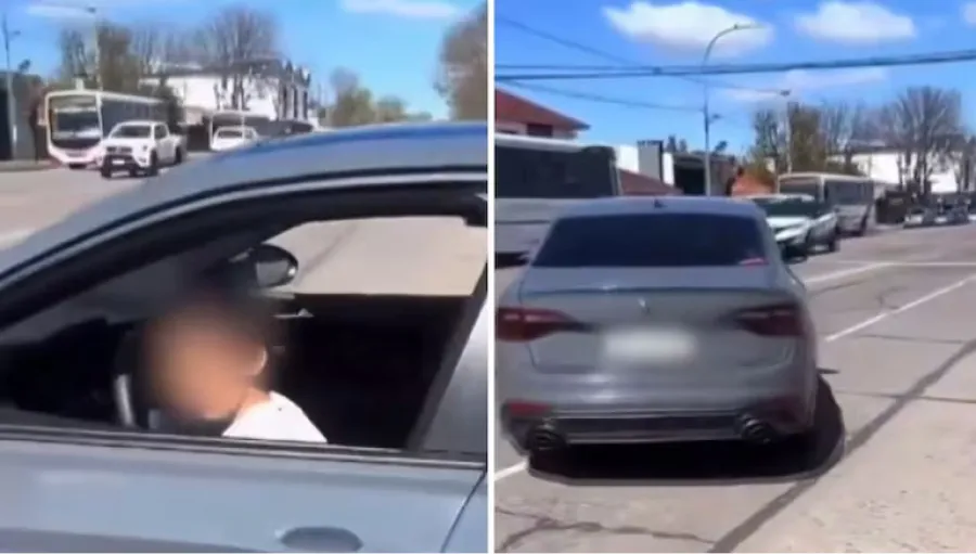 Un niño de 10 años manejando un auto de alta gama generó indignación en las redes sociales.