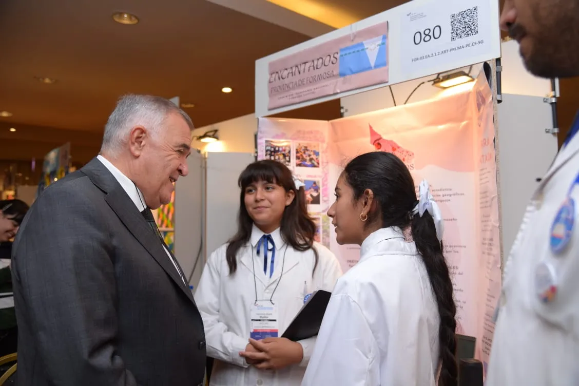 Con la visita de Jaldo cerró la Feria Nacional de Ciencias con más de 400 participantes