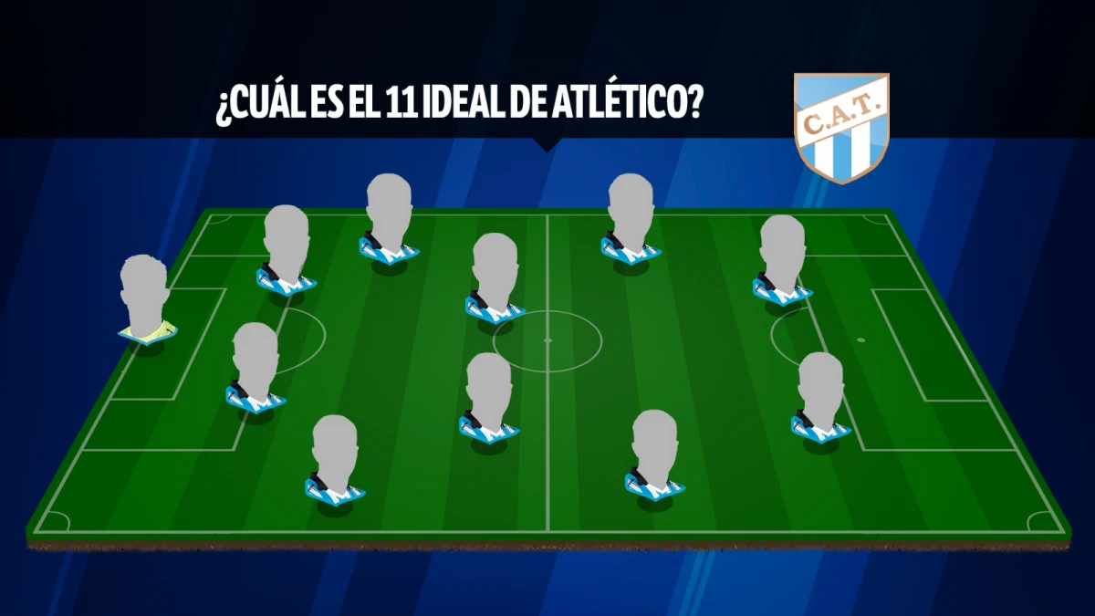 Encuesta: ¿cuál es tu equipo ideal de Atlético Tucumán?