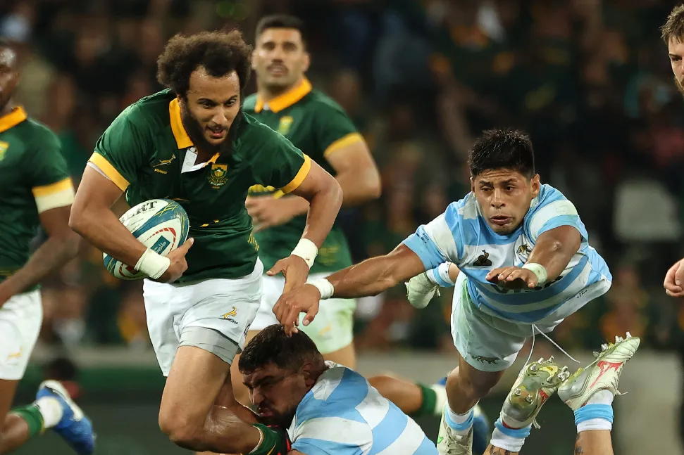 No hubo hazaña: Sudáfrica goleó a Los Pumas y se quedó con el Rugby Championship