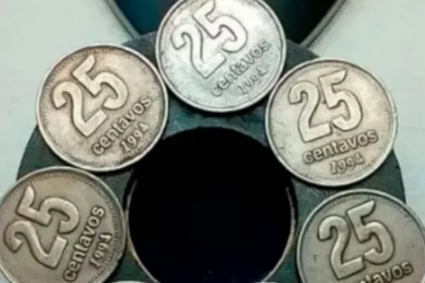 Ofrecen hasta $65.000 por monedas de 25 centavos: ¿qué requisitos deben cumplir para venderse?