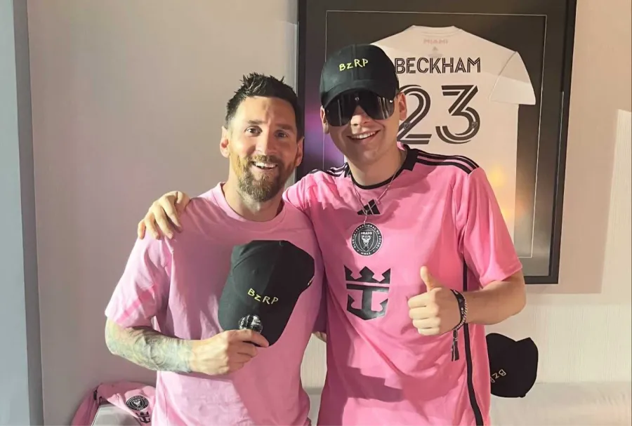 Bizarrap es, abiertamente, un fanático de Messi.