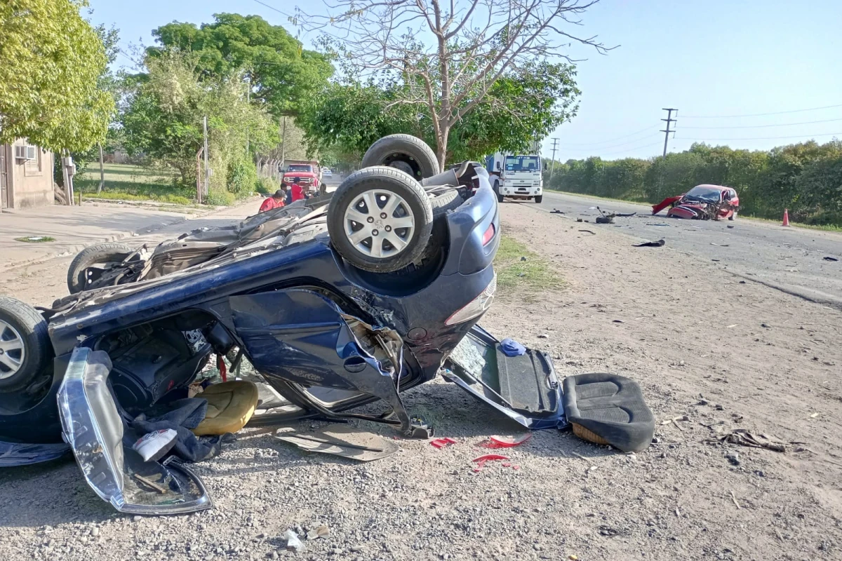 Violento choque en San Andrés: murió un hombre y otro resultó herido