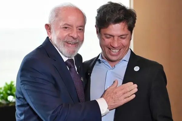 Axel Kicillof se reunió con Lula antes de la asunción de Sheinbaum en México