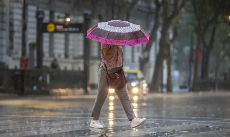 Rige una alerta amarilla por tormentas severas en el Litoral argentino