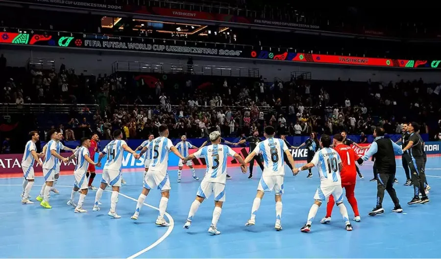 La selección argentina se metió en la final del Mundial de Futsal 2024