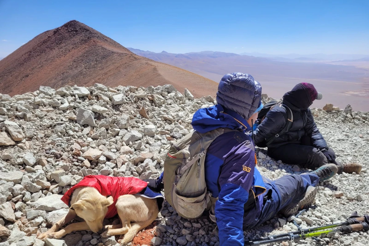 Volcán Ratones. Tres montañistas norteños ascendieron 5.171 msnm 