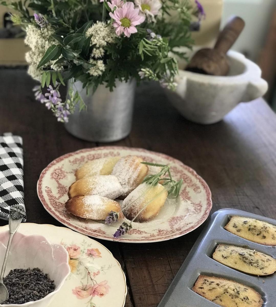 Cómo hacer madeleines de lavanda y naranja