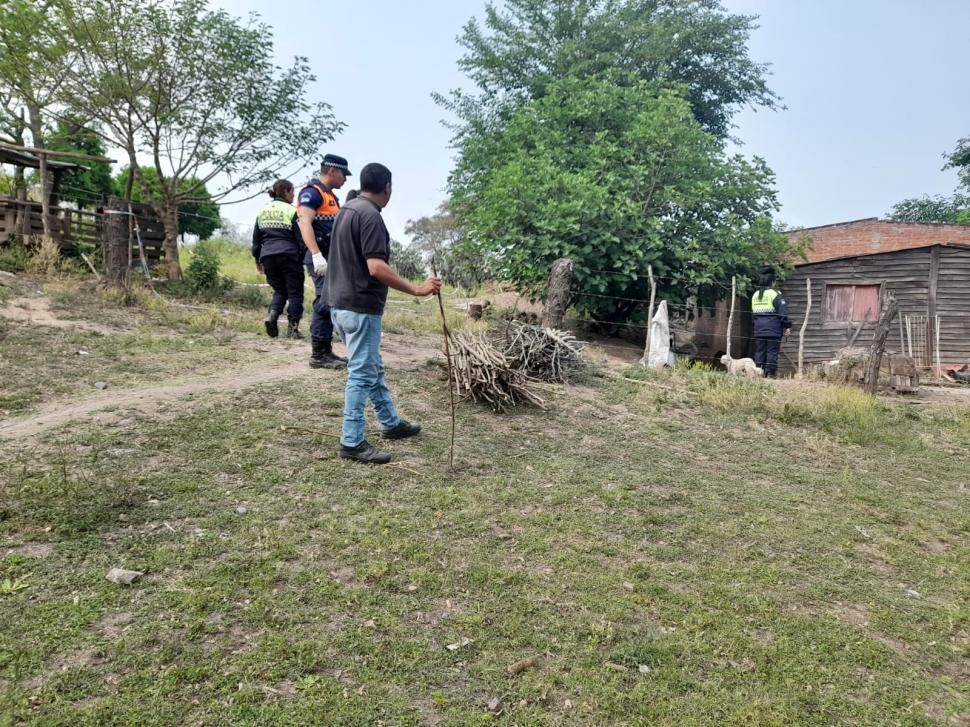 CONMOCIÓN. El femicidio de Silvia Herrera movilizó a los habitantes de la localidad de El Naranjo.