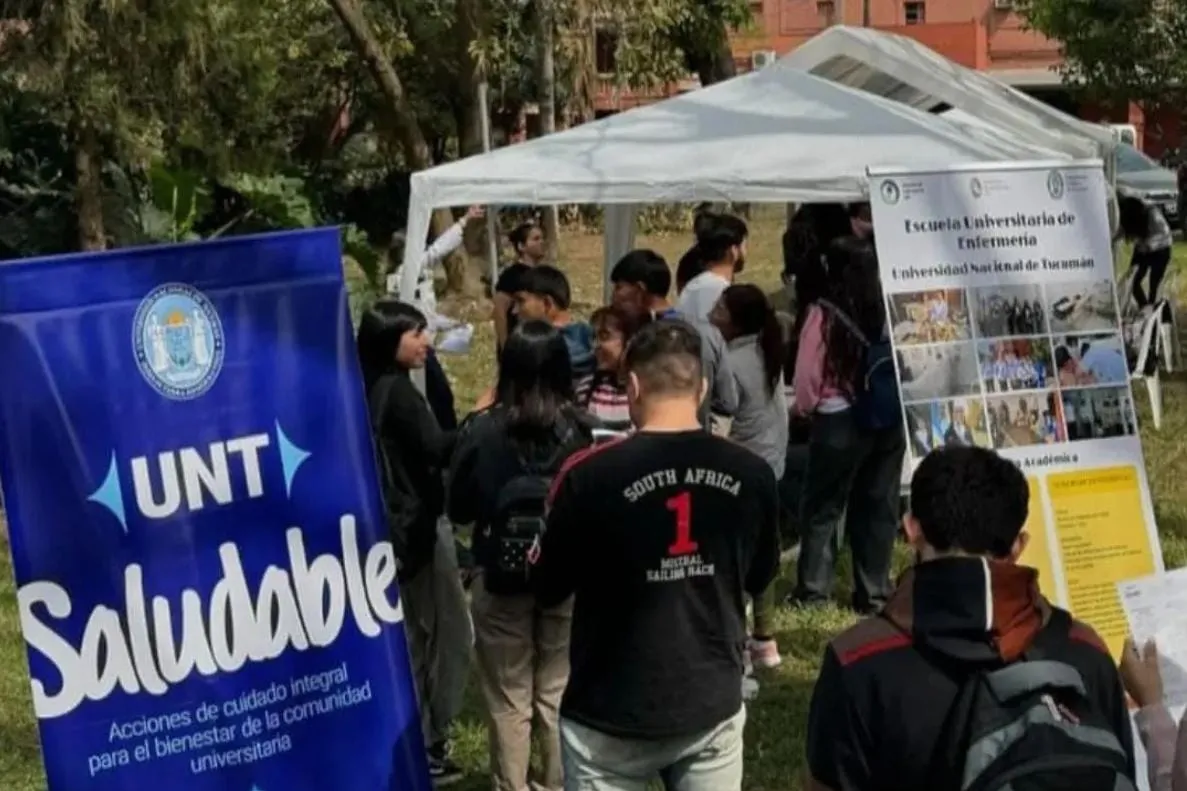 CAMPAÑA SALUDABLE. La Universidad Nacional de Tucumán tendrá un puesto para la donación de sangre. / INSTAGRAM @MEDIOSUNT