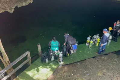 México: encontraron muerto al buzo argentino que había desaparecido en un pozo de agua profundo