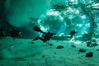 Quién era el buzo argentino que murió en México mientras nadaba en un cenote