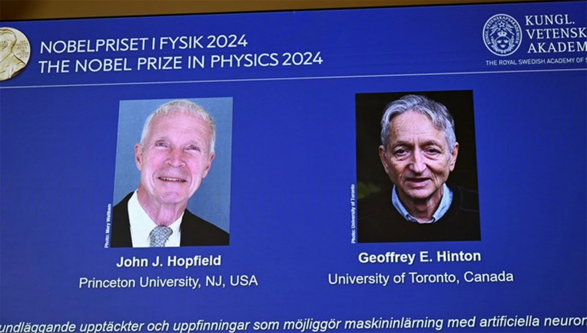 John Hopfield y Geoffrey Hinton