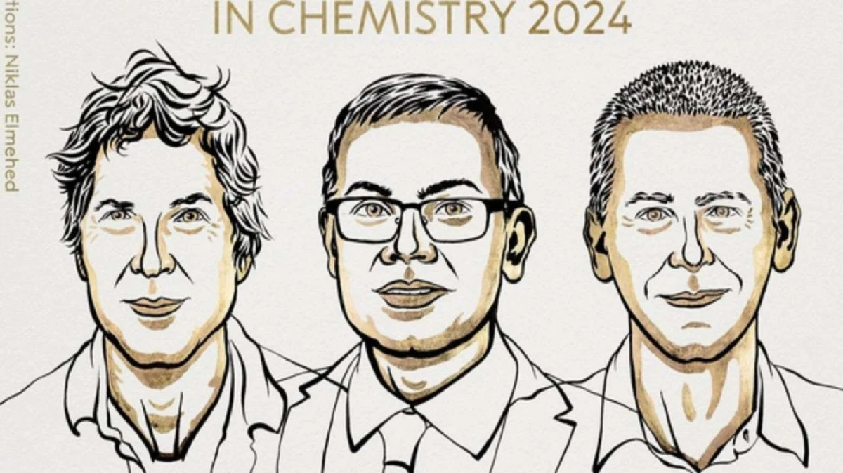 David Baker, Demis Hassabis y John Jumper obtuvieron el Premio Nóbel de Química.