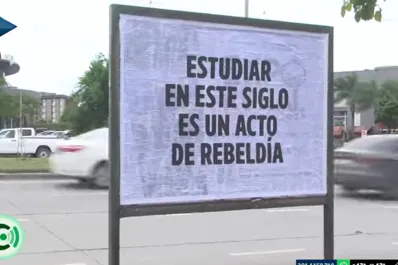 Misteriosos carteles en Tucumán: una publicidad anónima invita a reflexionar sobre la educación