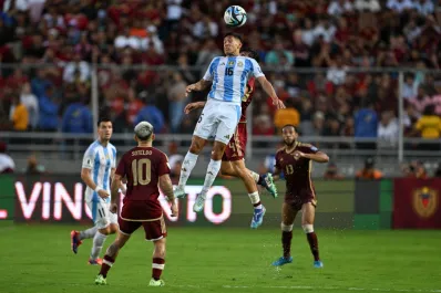 Argentina no lo aguantó y empató 1-1 en su visita a Venezuela por Eliminatorias Sudamericanas