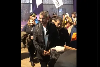 Manifestantes agredieron a Martín Menem en Santa Cruz