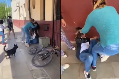 “No me arrepiento”: habló una de las madres que golpeó a la maestra en Marcos Paz