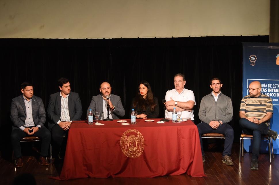 PREOCUPACIÓN. El secretario de Adicciones, Lucas Haurigot Posse, habló de la realidad provincial.