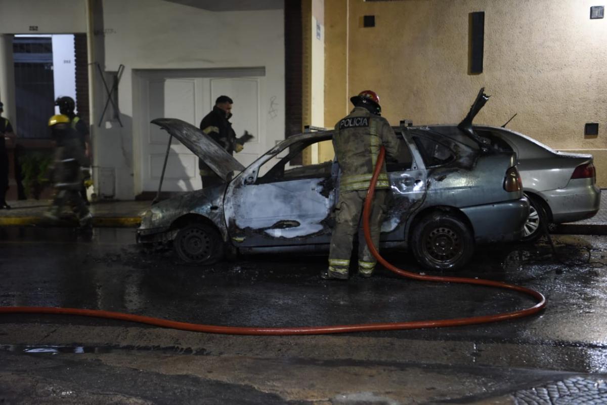 Intervino personal de bomberos.