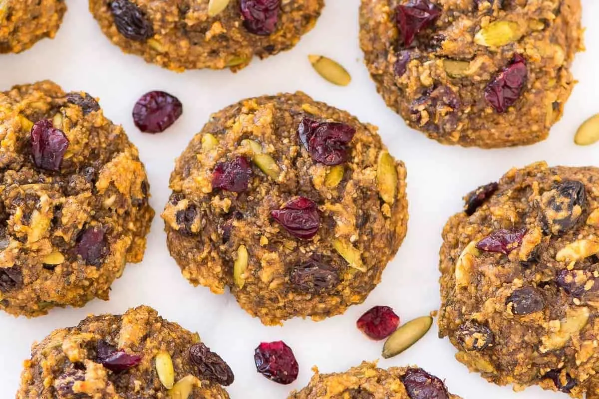 Galletas de avena llenas de proteína para ganar masa muscular. 