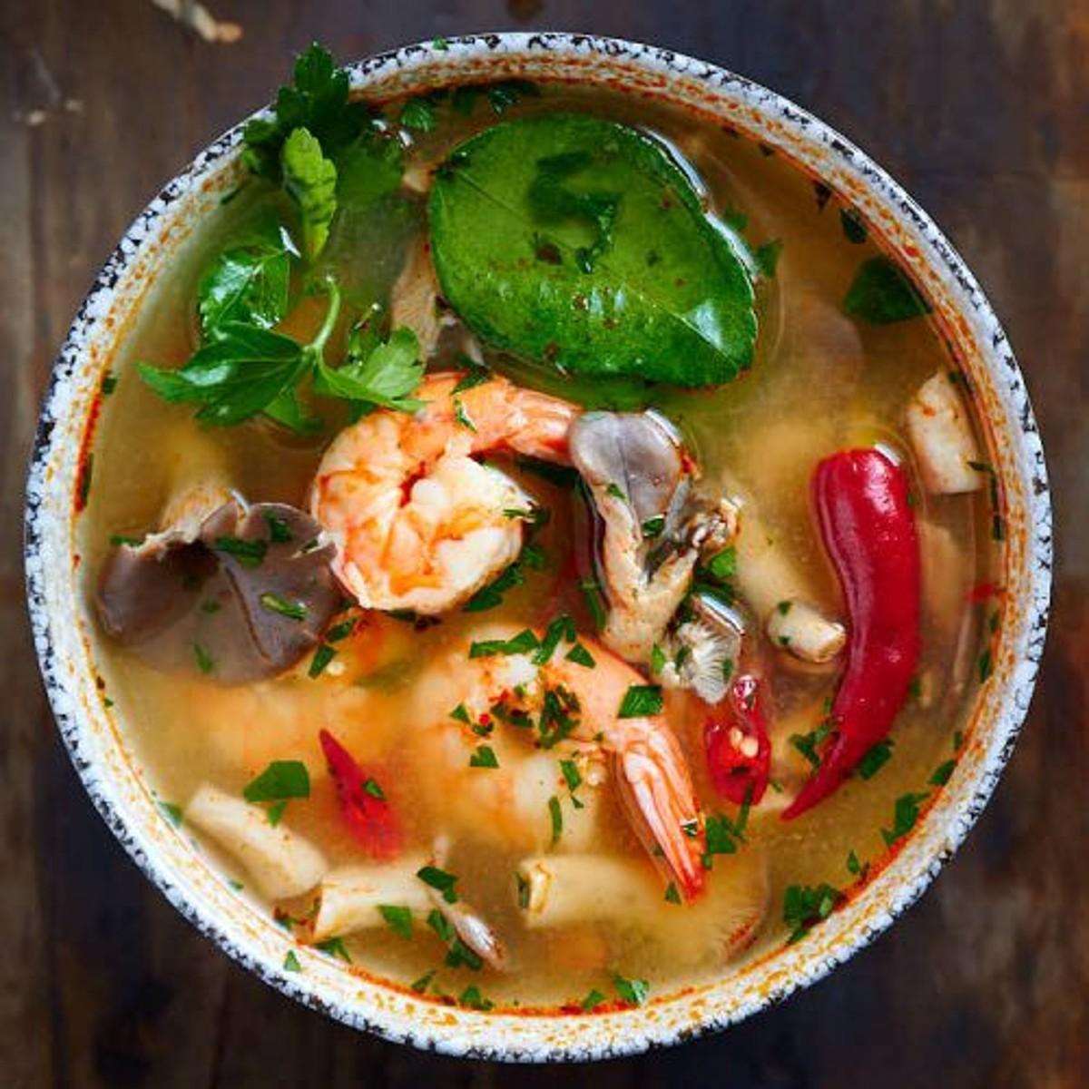 Tom Yum Soup.