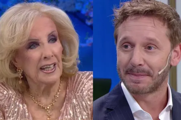 Mirtha Legrand incomodó a Benjamín Vicuña y el actor no se la dejó pasar: No Mirtha, por favor