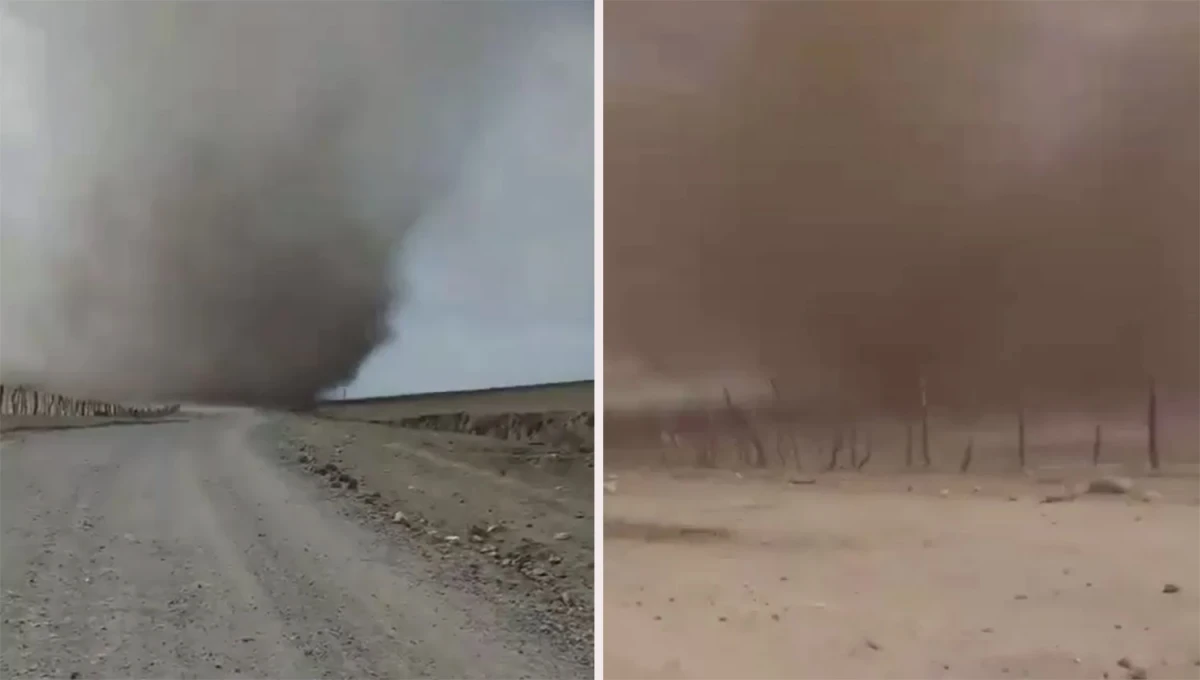 VIENTO ZONDA. En Tafí del Valle se registraron ráfagas de hasta 70 kilómetros durante febrero.