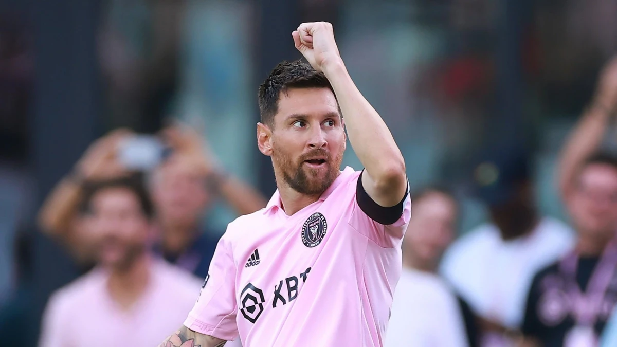 Un nuevo show: Messi marcó tres goles en la goleada de Inter Miami