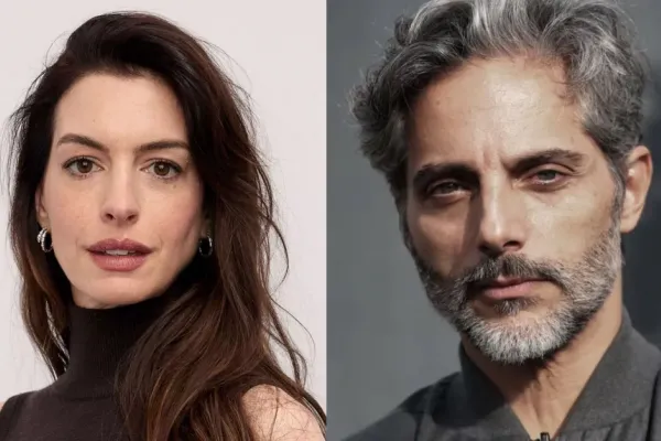 Anne Hathaway publicó una foto con Joaquín Furriel y sorprendió a todos