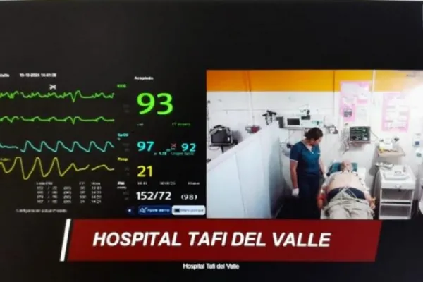 La telemedicina salvó a un paciente en Amaicha del Valle: cómo fue el operativo