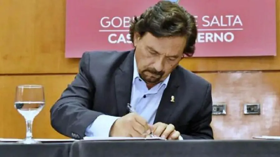 GUSTAVO SÁENZ. El gobernador salteño volvió a eliminar las PASO.