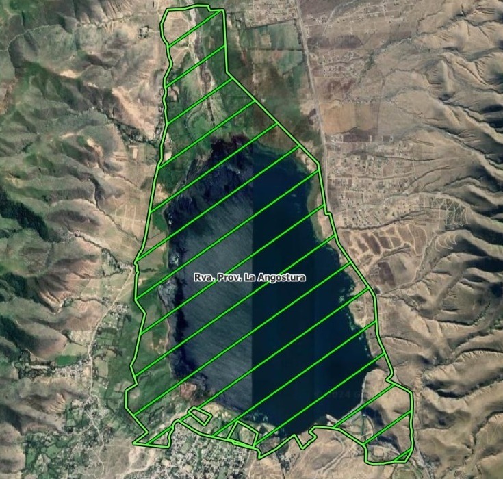 ZONA DELIMITADA. Entre lago y perilago son 1.148 hectáreas para la reserva, constituida en 1996.