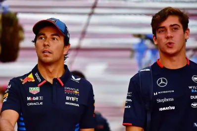 “Checo” Pérez opinó sobre el sacrificio que hizo Franco Colapinto para llegar a la Fórmula 1