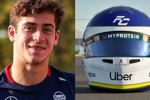 Franco Colapinto llevará un casco en homenaje a Carlos Reutemann: Le encantó la idea