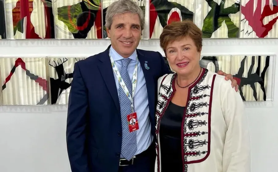 Caputo se reunió con Georgieva en Estados Unidos y acordaron las prioridades para Argentina