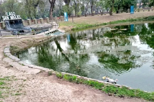 Hallaron a un hombre muerto en el lago del parque 9 de Julio: no se confirmó la identidad