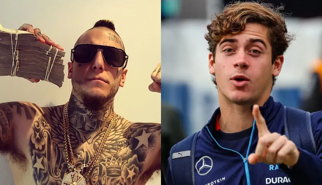 La picante crítica de Alex Caniggia para Franco Colapinto: “Hasta acá, humo”