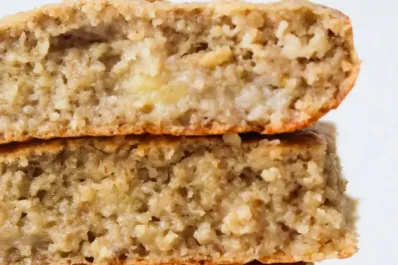 Bizcochuelo de banana saludable: sin harinas, sin gluten y listo en cinco minutos