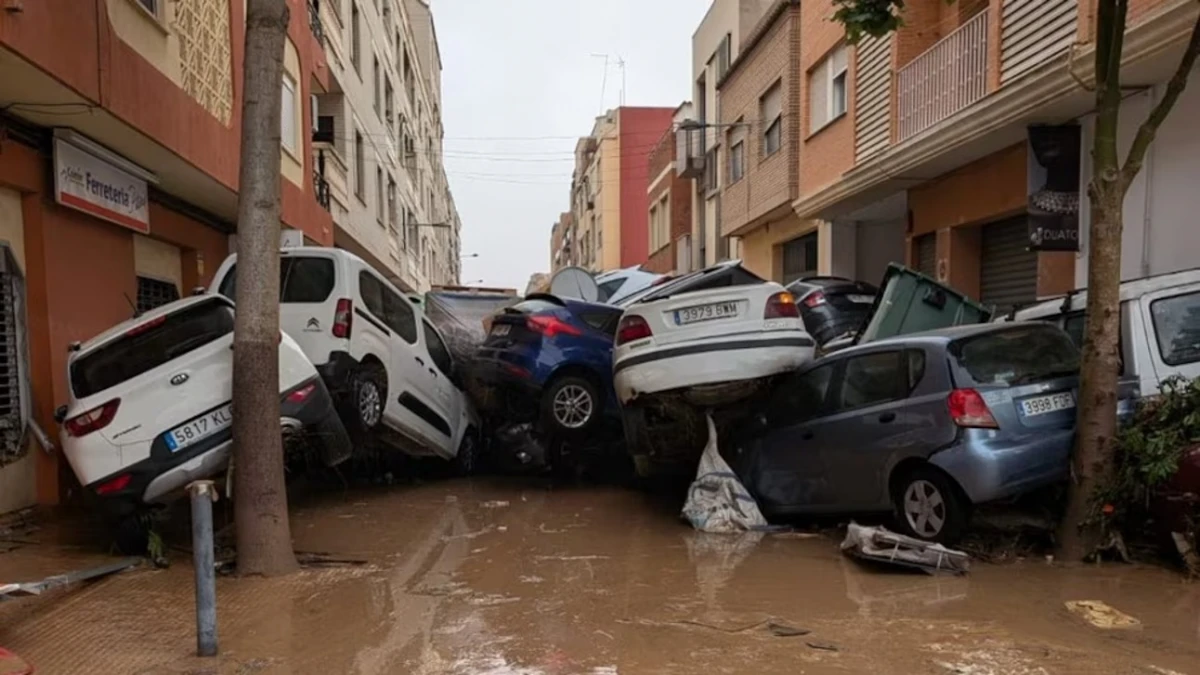 Las consecuencias del temporal.