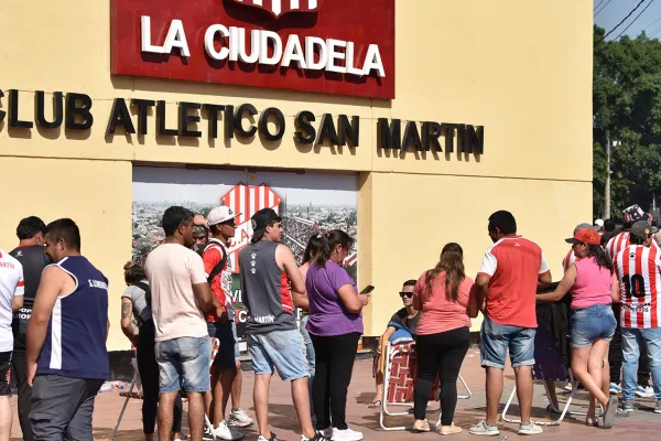 Se terminaron las populares para los hinchas de San Martín y quedan pocas plateas