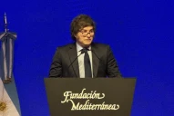 Milei volvió a vaticinar el fin del cepo y criticó a Alfonsín